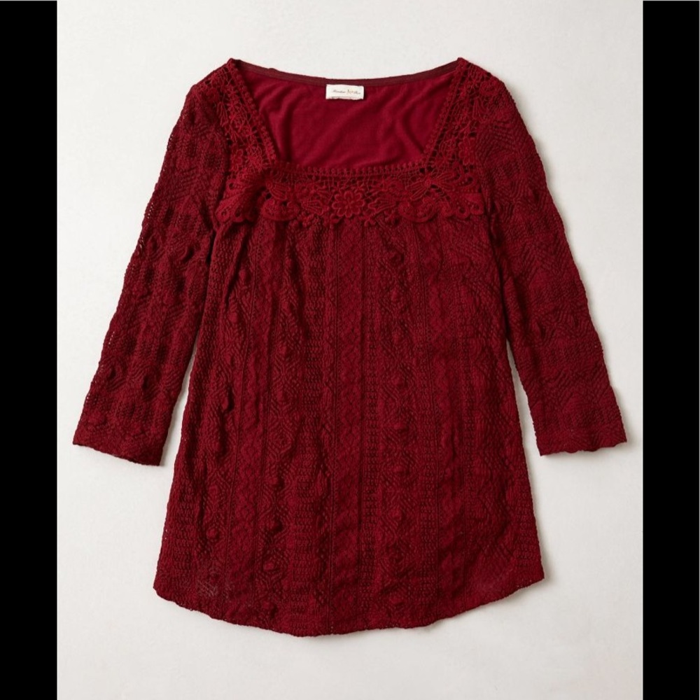 Anthropologie Lace Top